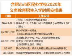 合肥世界外國語學(xué)校2020招生公告，需滿足哪些條件?